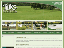 Tablet Screenshot of linksgolfclubhudson.com